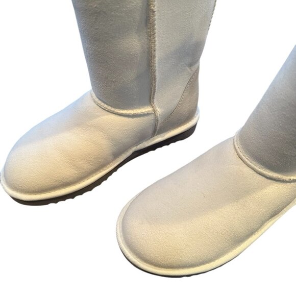 UGG cream sugar short suede boots NWOT Size 7 - Picture 4 of 5
